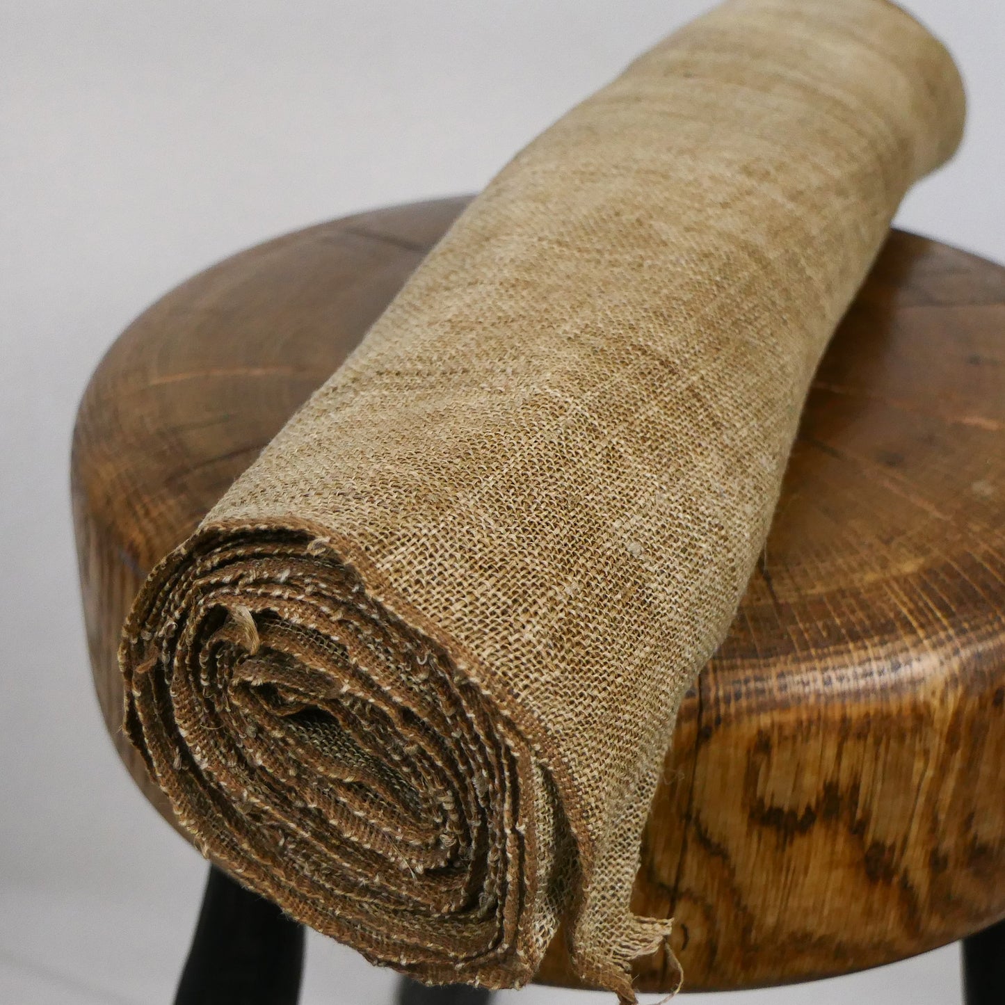 Meiji Period Plain Unbleached Hemp Kogin Cloth