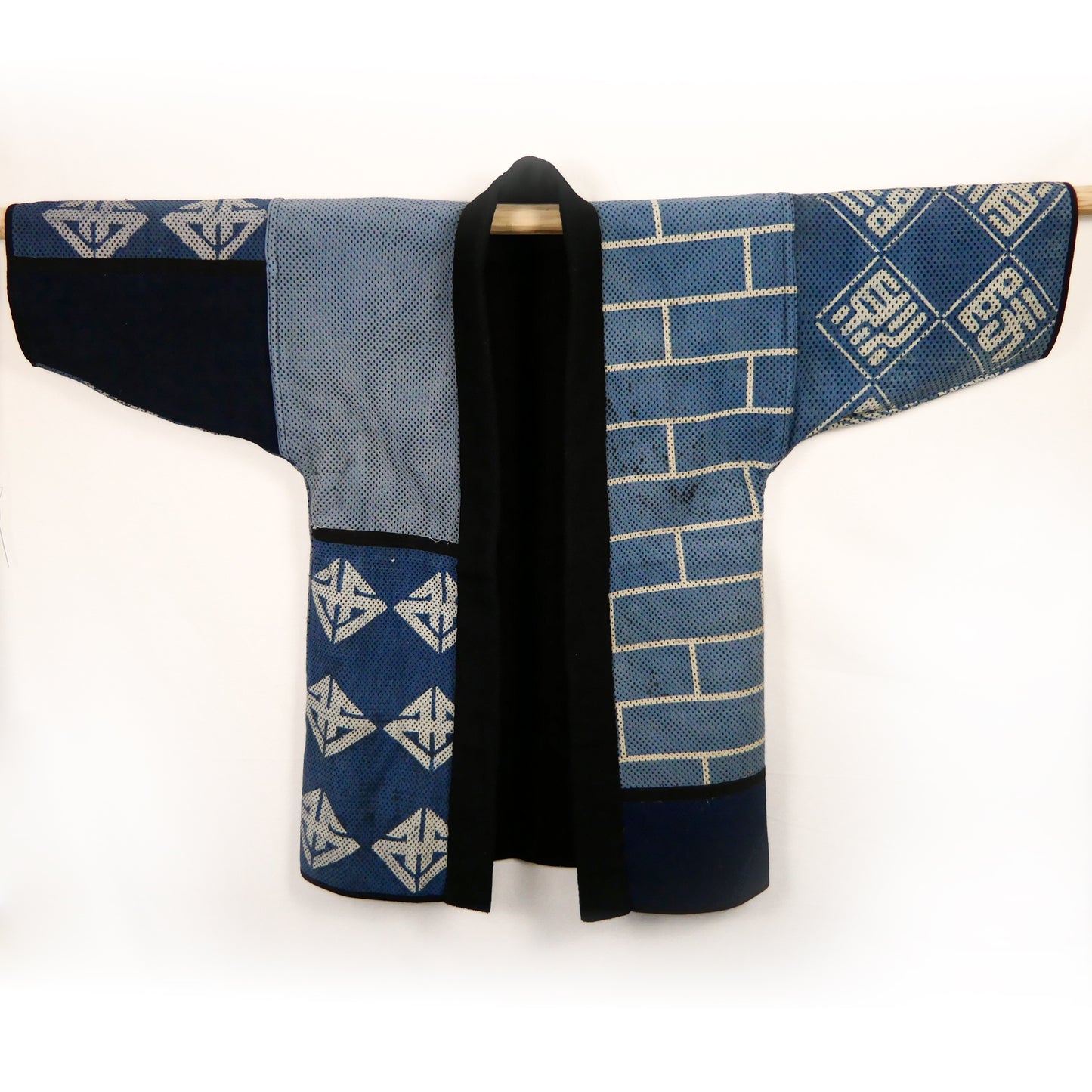 Meiji Hikeshi-Banten Sashiko Stitched Fireman's Jacket