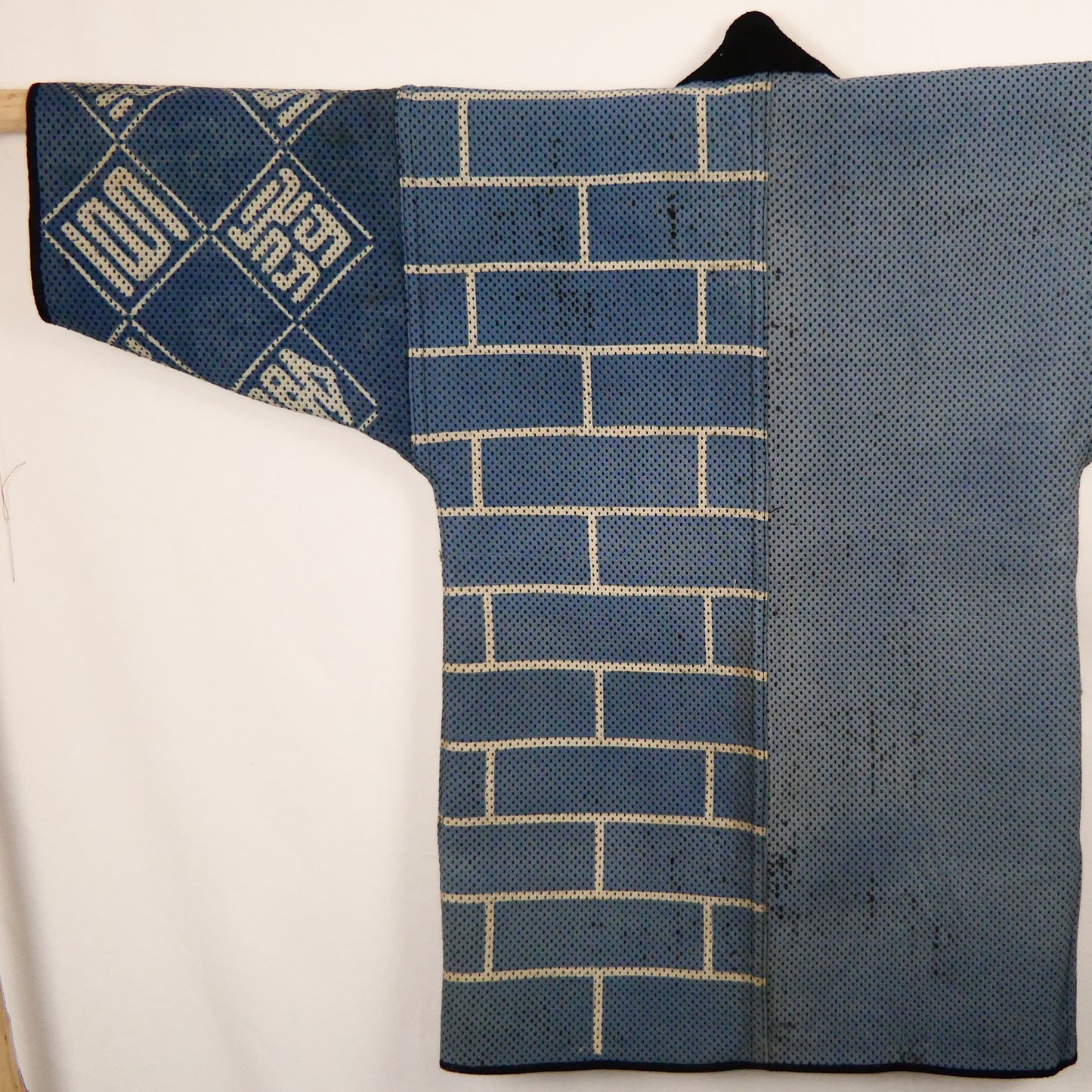 Meiji Hikeshi-Banten Sashiko Stitched Fireman's Jacket