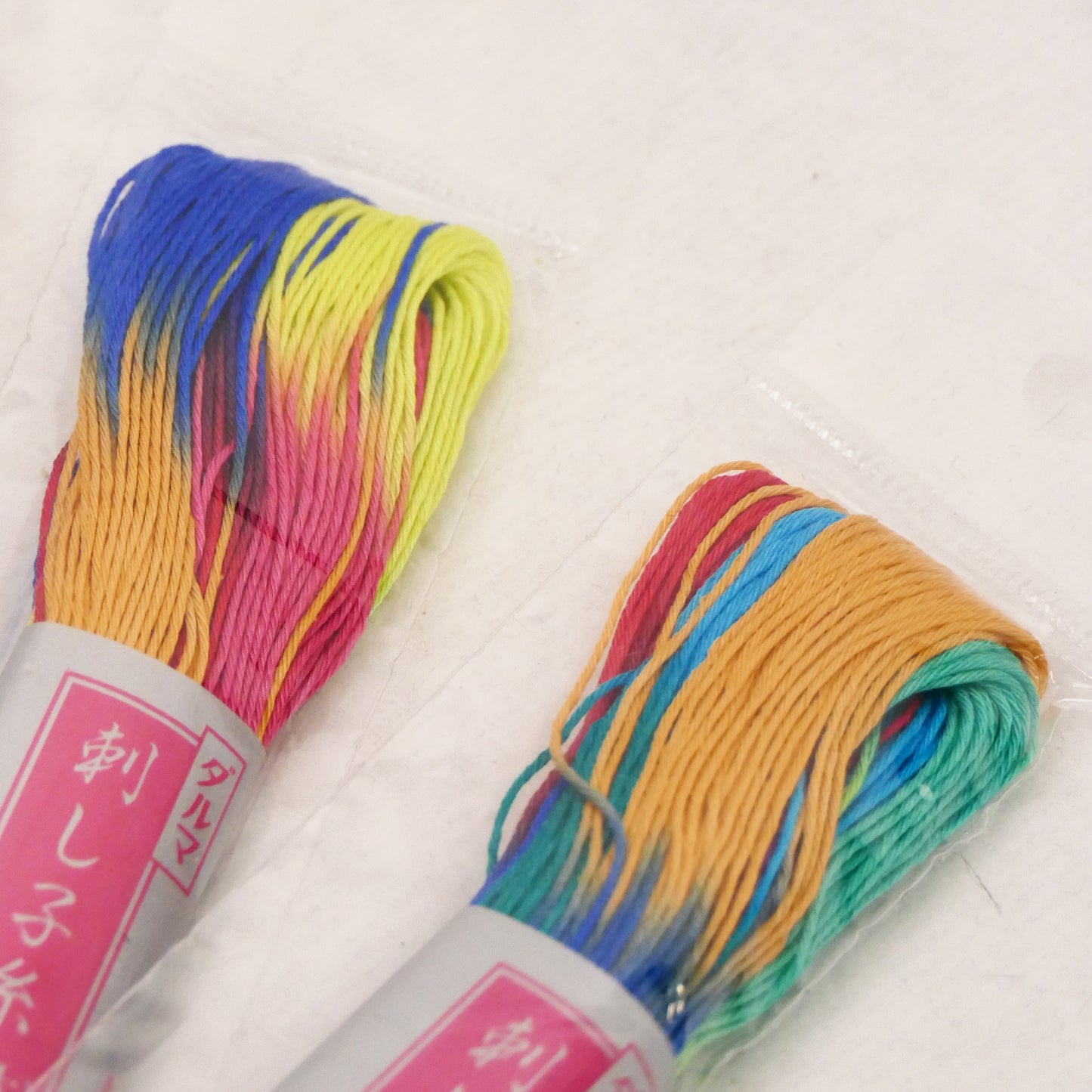 Daruma Sashiko Rainbow Variegated Mercerised Thread - 40m