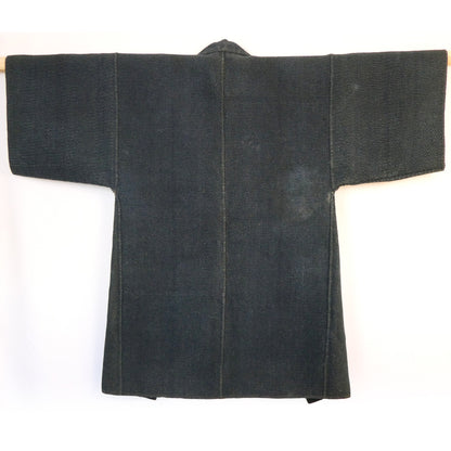 Rare Edo Period Bamboo Firefighters Hikeshi-Banten Hanten Jacket Tsutsugaki Reversible