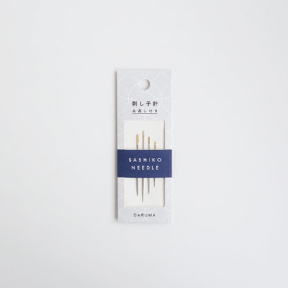 Daruma Sashiko Needles Assorted Sizes with Needle Threader